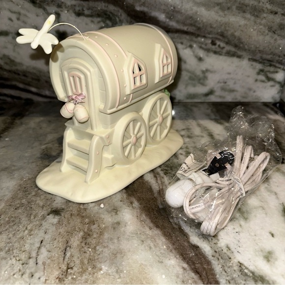 Dept. 56 SNOWBUNNIES Springtime Stories "MY WOODLAND WAGON" Turtle Creek IN BOX - Picture 1 of 11